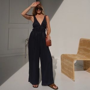 Brand New SANCIA THE ODA V-NECK JUMPSUIT